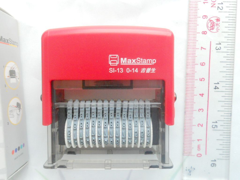 ��ƷMaxStampӡ�� SI-13 0-14������ӡ�� 14λ���ֺ��뷭��ӡ��