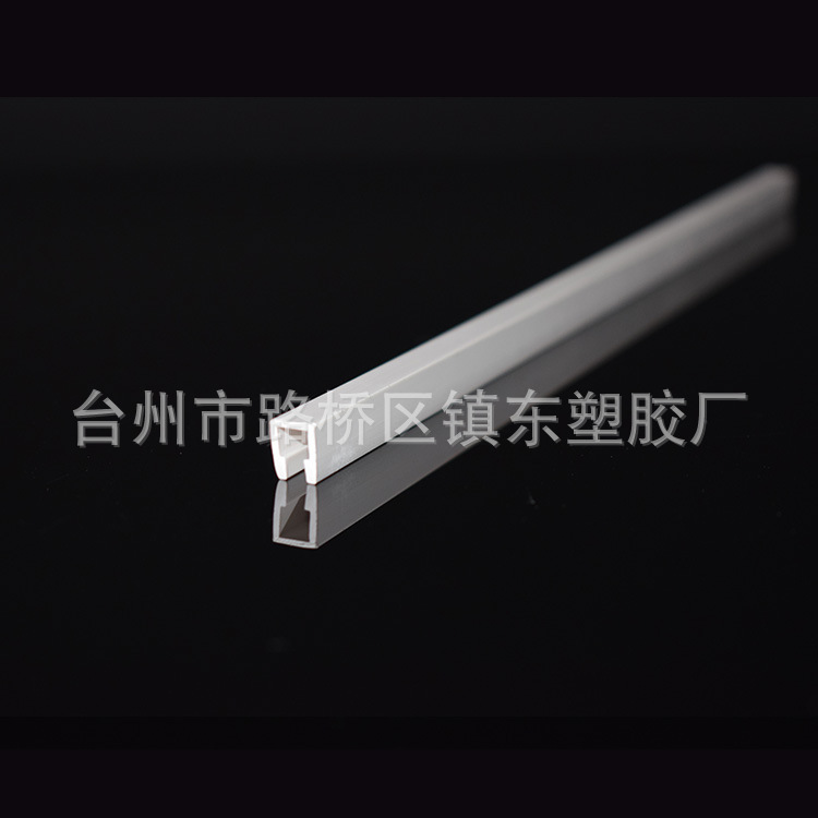 塑料异型材 ABS挤出型材 各种形状PVC塑胶顶出型材