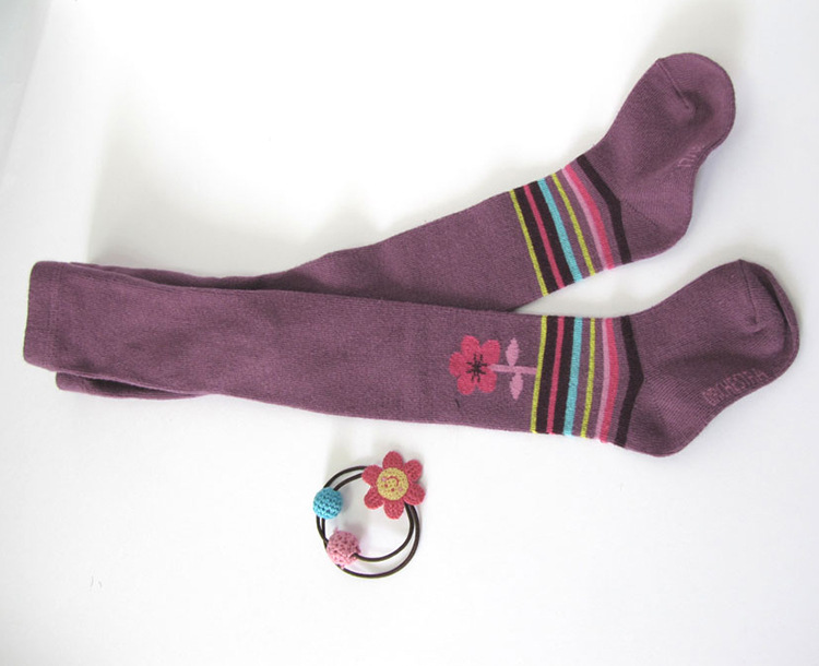 春秋冬款纯棉保暖儿童宝宝连裤袜 加档厚婴儿打底裤袜子 外贸原单