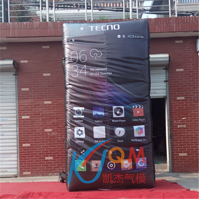 定制充气手机模型气模 苹果安卓智能机活动卡通气模模型 广告宣传