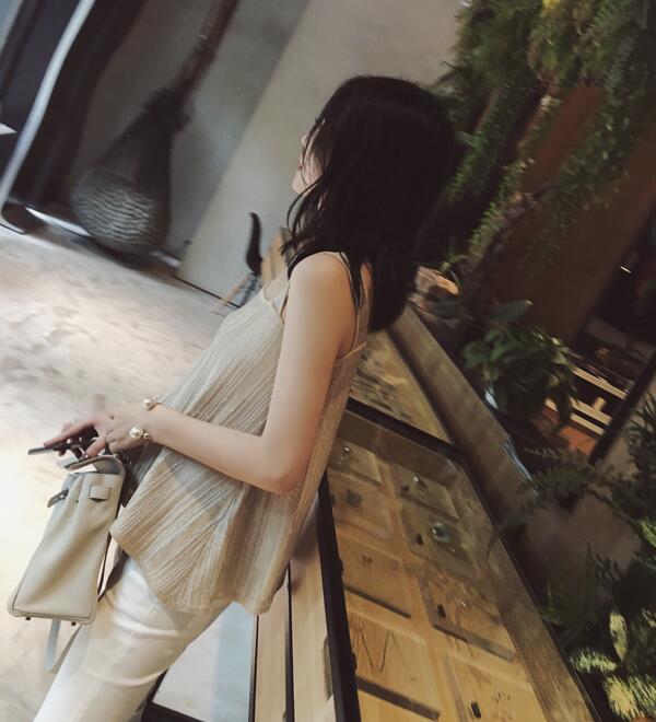 ASM 亮絲款背心+連衣裙 (36)