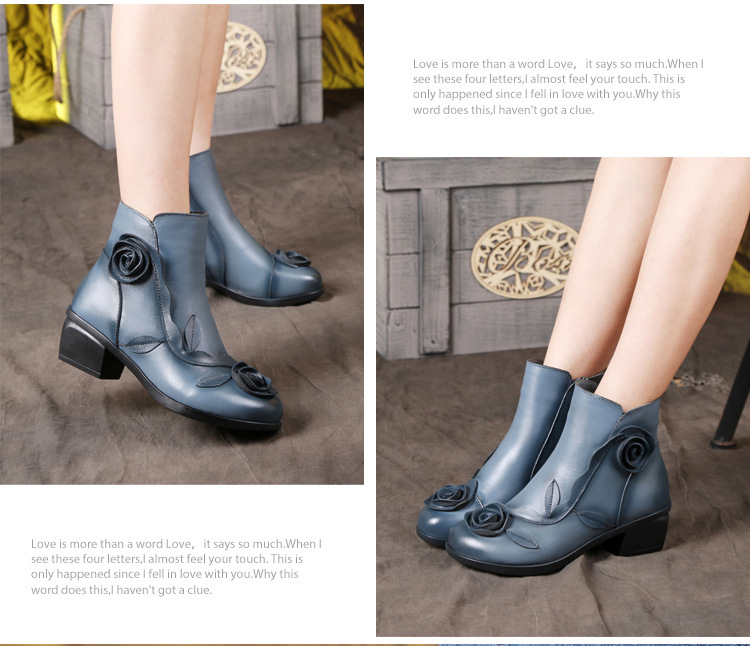 Bottes femme TRANQUILLEMENT en En cuir - Ref 3355123 Image 30