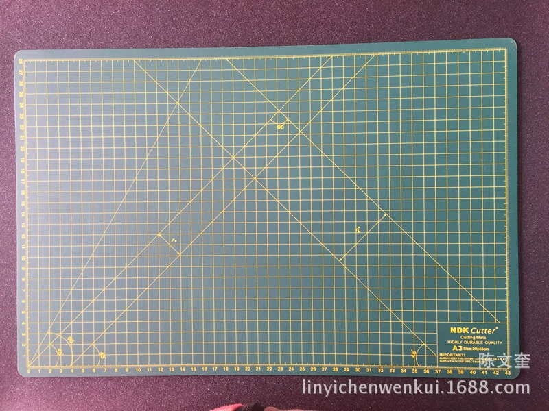 Двусторонняя дизайнерская резка коврика, набор, 28×43см