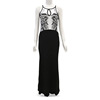 European station sling sexy evening dress printing slim dress