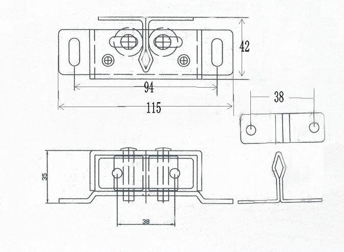 （3）碰珠門扣HS-115-1(2)