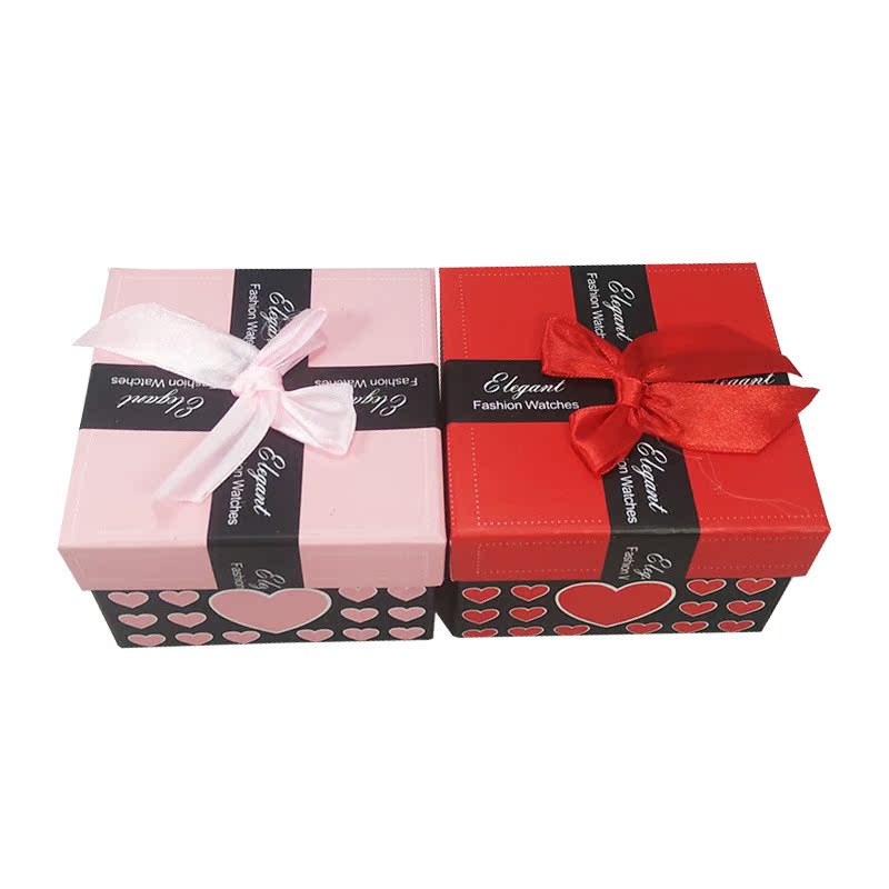 厂家批发手表包装 蝴蝶结表盒 礼盒 饰品包装盒 表盒批发|ms