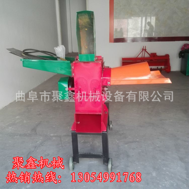 小型锤片式秸秆饲料粉碎机设备