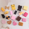 Japanese resin, food play, mobile phone, cream accessory, Japanese and Korean, South Korea, handmade