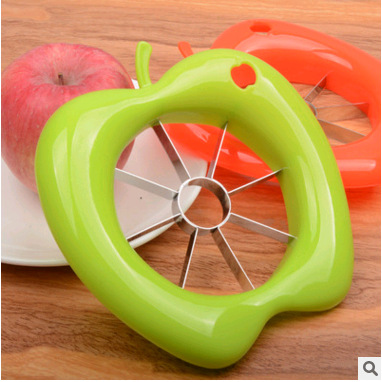 direct deal Large Plastic fruit Apple Sydney Splitter Stainless steel knife