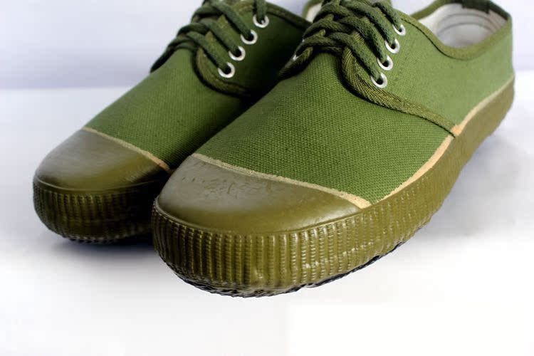 Bottes militaires en toile - porter - Ref 1399632 Image 9