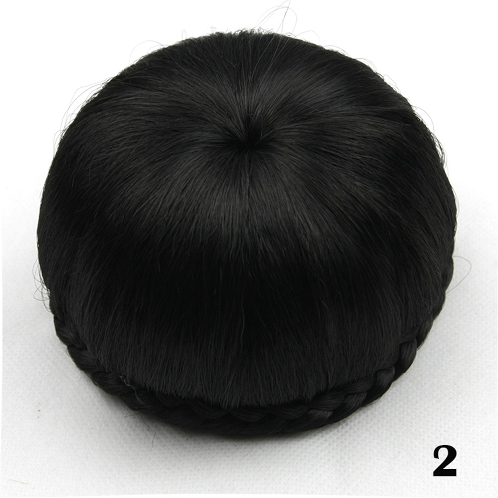 Braided Hair Bun Image 1