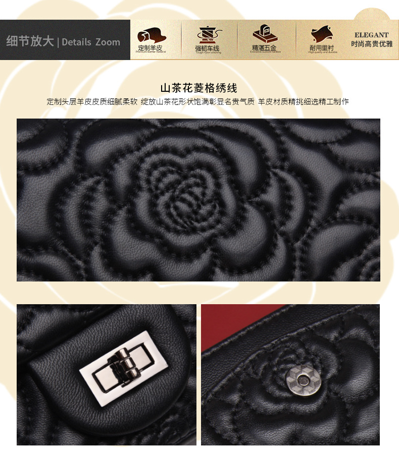 Sac à main en cuir véritable - Ref 3432457 Image 49