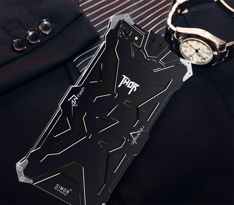 SIMON THOR Aviation Aluminum Alloy Shockproof Armor Metal Case Cover for vivo X7 Plus & vivo X7 