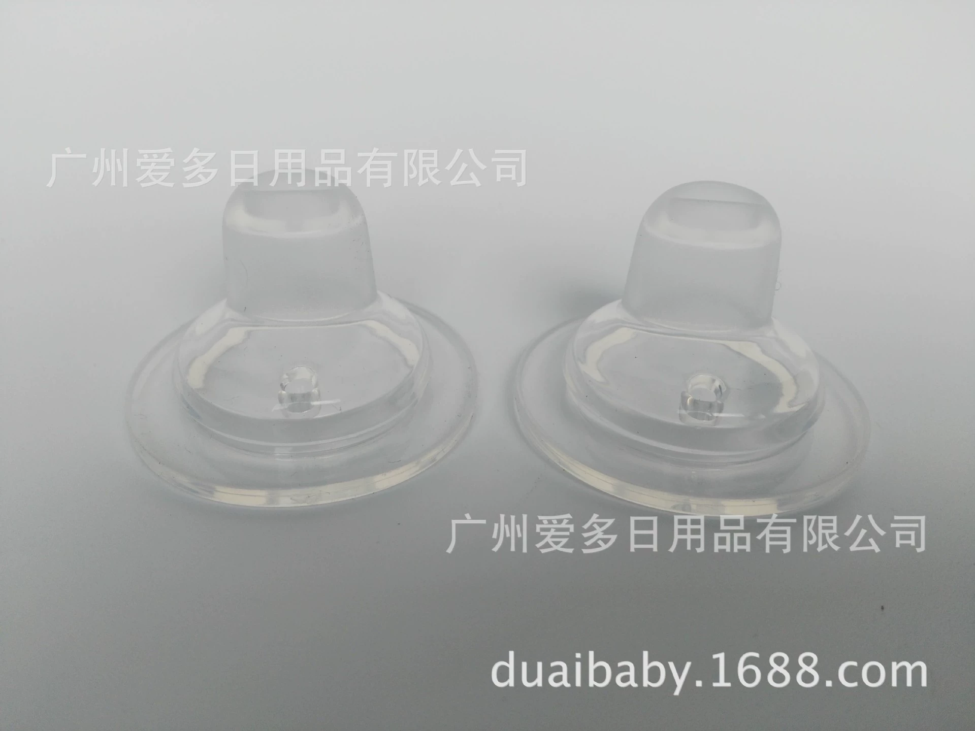 Frosted wide-mouth spiral nipple with reinforced shape not easy to suck and bite