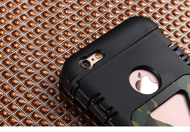 Armor King Iron Man Luxury Shockproof Stainless Steel Aluminum Metal Flip Case Cover for Apple iPhone 6S Plus/6 Plus & iPhone 6