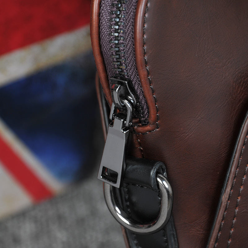 Borsa a tracolla monospalla in pelle di cavallo pazzo, versione coreana, casual, alla moda, per laptop, da uomo_voghion.com