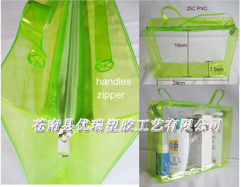 Two handles of PVC promotional
