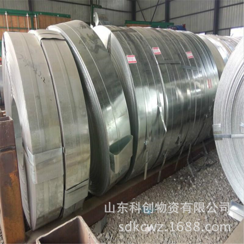 批发镀锌带钢 镀锌钢带Q235材质镀锌带钢 折弯冲压 镀锌带钢管料-阿里巴巴