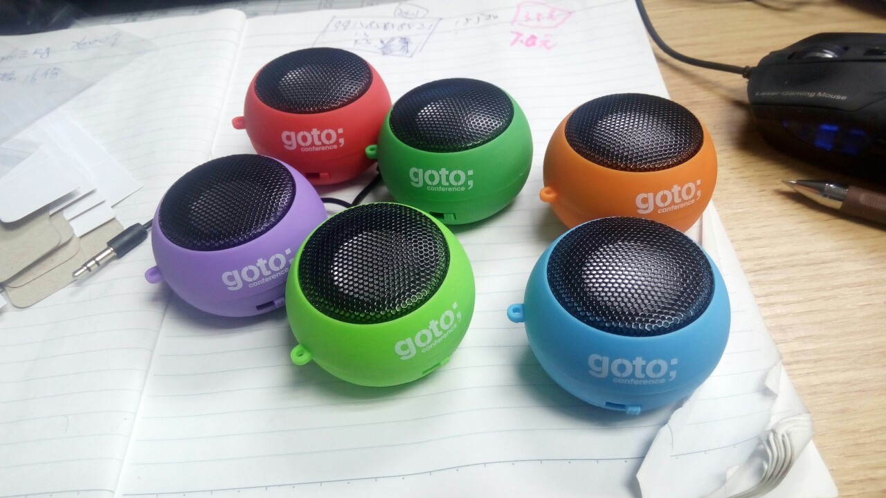 Mini USBCharging Audio Hamburger Gift Speaker