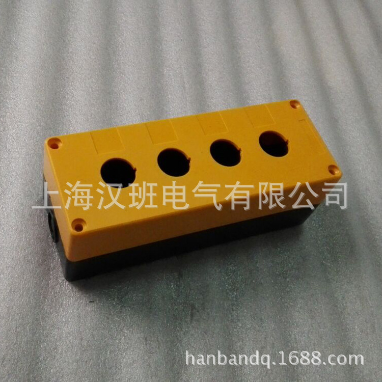 现货供应BX3-22MM开关控制盒 启动控制按钮盒3眼塑料防护盒高64mm