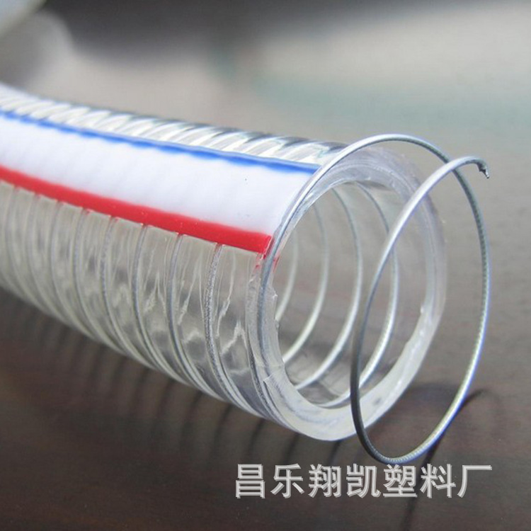 PVC钢丝管软管 透明钢丝管 耐酸碱排水管 灌溉用管