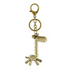 Cartoon keychain, pendant, car keys, Korean style, giraffe