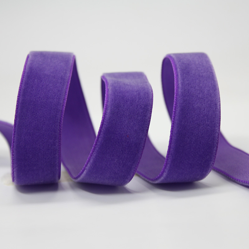 Yao Ming poliéster flocado cinta 3 puntos 1cm DIY accesorios para el cabello horquilla traje regalo embalaje cinta 323-850 image 13