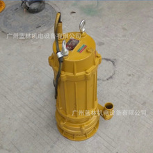 QX污水潜水泵 QX6-40/2-1.5KW污水高扬程潜水泵 广州蓝林泵业
