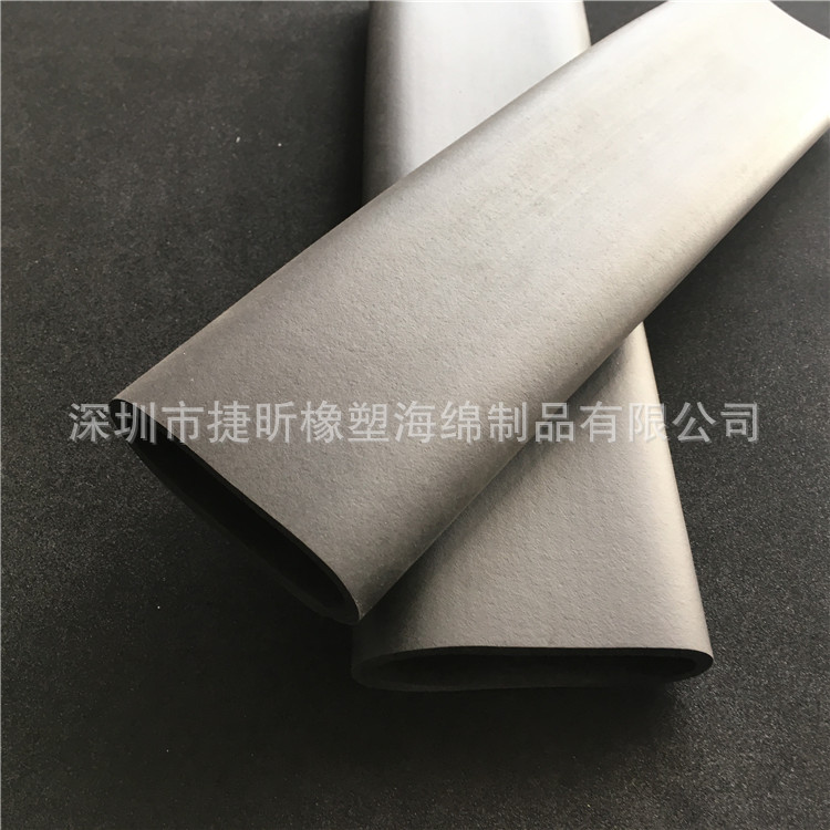 捷昕供应 NBR撕不破脚踏拉力橡塑管  保温海绵管套