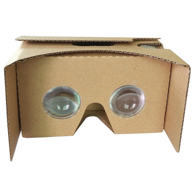 Google VR Virtual Reality glasses The two generation of cartons 3D Digital Optical Google Glasses Plans can be customized