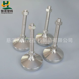 供应M16M20碳钢加橡胶垫地脚,机床脚杯,水平可调脚,支撑脚
