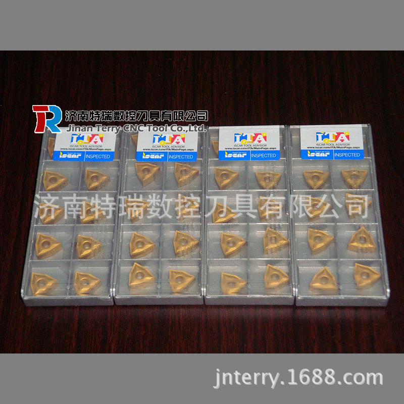 伊斯卡车削刀片 钢件加工WNMG080404-PP IC9015正品刀具