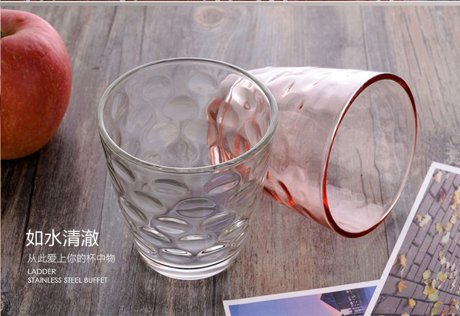 雨点玻璃杯碗六件套_15
