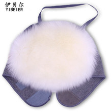 厂家销售冬季保暖羊毛护胃带 男女加厚加长 皮毛一体护肚脐护腰