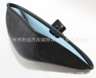 automobile currency carbon fibre Rearview mirror indoor Dimming Rearview mirror bullet Carbon fibre Blue light refit