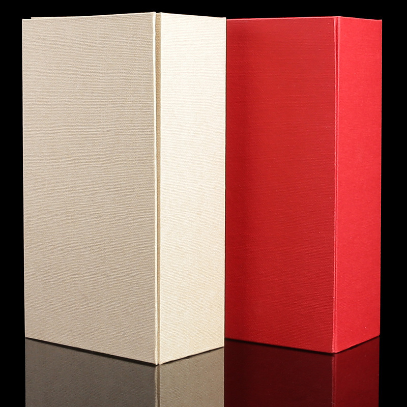 个性造型茶叶包装盒 灰板纸手工盒简约茶叶包装礼盒免费设计印刷