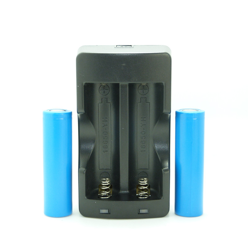 海智美 18650双槽座充充电器 电池充电器 手电筒充电器 厂家直销