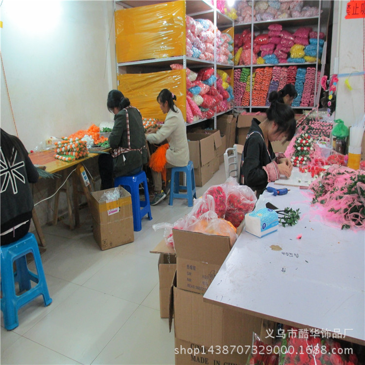 义乌市酷华饰品工厂实景