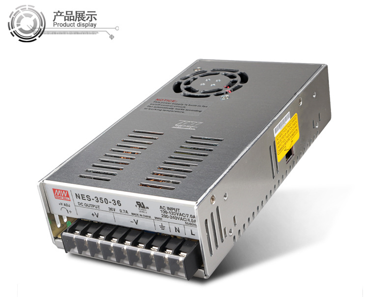 ȫ��ԭװ̨��MEAN WELL��γ���ص�Դ NES-350-36 349W 36V 9.7A