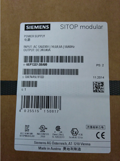 6EP1337-3BA00������SITOP������ѹ��Դ24V/40A 6EP1 337-3BAOO