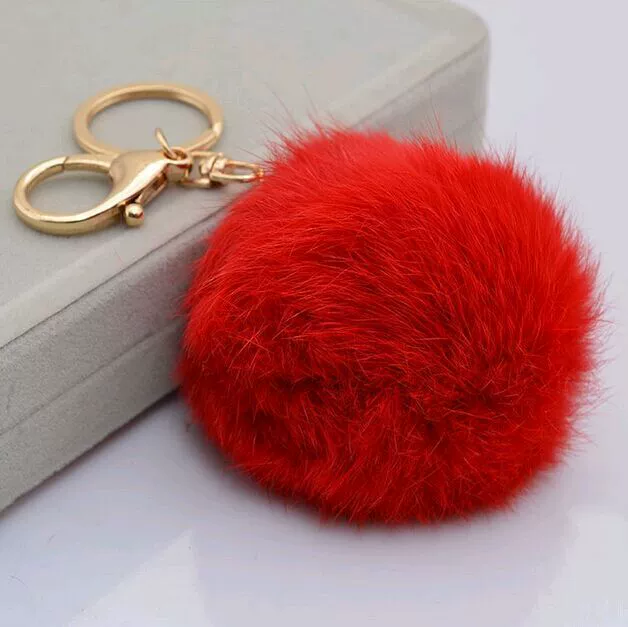 Металлический пуховый шар, модный подвес, брелок, Aliexpress, handmade, 8см
