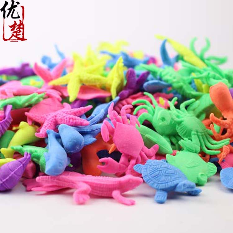 送录音 新奇泡大玩具 膨胀大海洋泡大海绵宝宝恐龙生肖昆虫动物