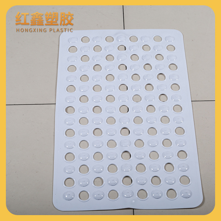 PVC material with suction cup tasteless super soft bathroom bath mat toilet floor mat bathtub mat