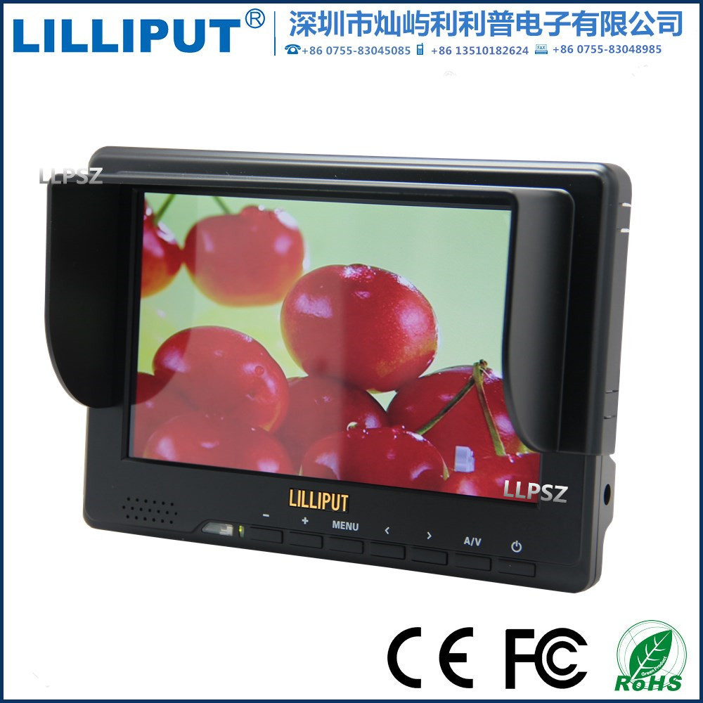 利利普 667GL-70NP/H/Y/S 7寸3G-SDI 显示器 HDMI 高清监视器