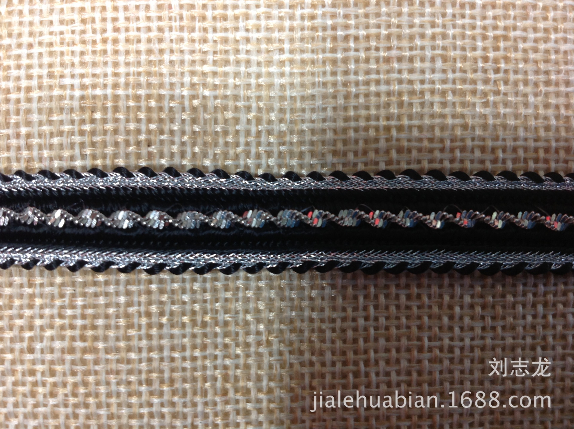 现货供应 纽纽链条金属织带 1.1CM 高档服饰辅料 DIY手工