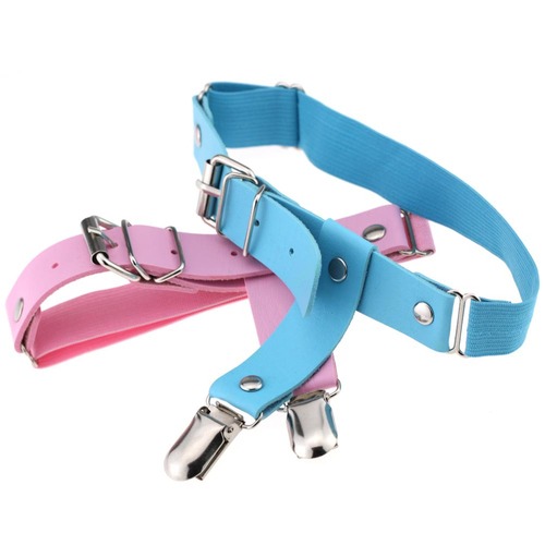 Factory direct sales new Japanese and Korean Harajuku punk gothic leg ring street dance performance fun and sexy leg ring garter