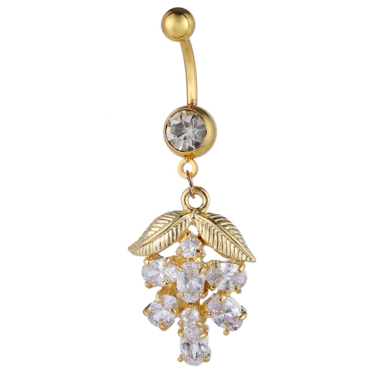 Pointed labret stud close-up product detail