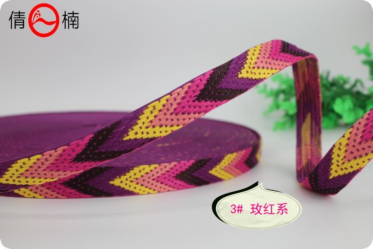 22mm宽涤纶提花带