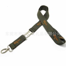 定做高档手机挂绳 lanyard 哑光全金属插扣蛋扣配件 定制LOGO挂带