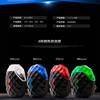 Mountain bike with laser, indicator lamp, LED light equipment for cycling